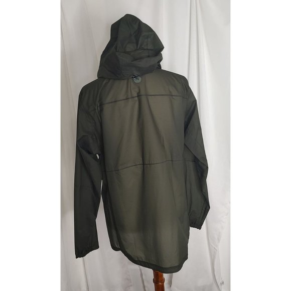 Marmot Jacket L Bantamweight Anorak Packable Green Lihtweight Waterproof - Picture 12 of 14